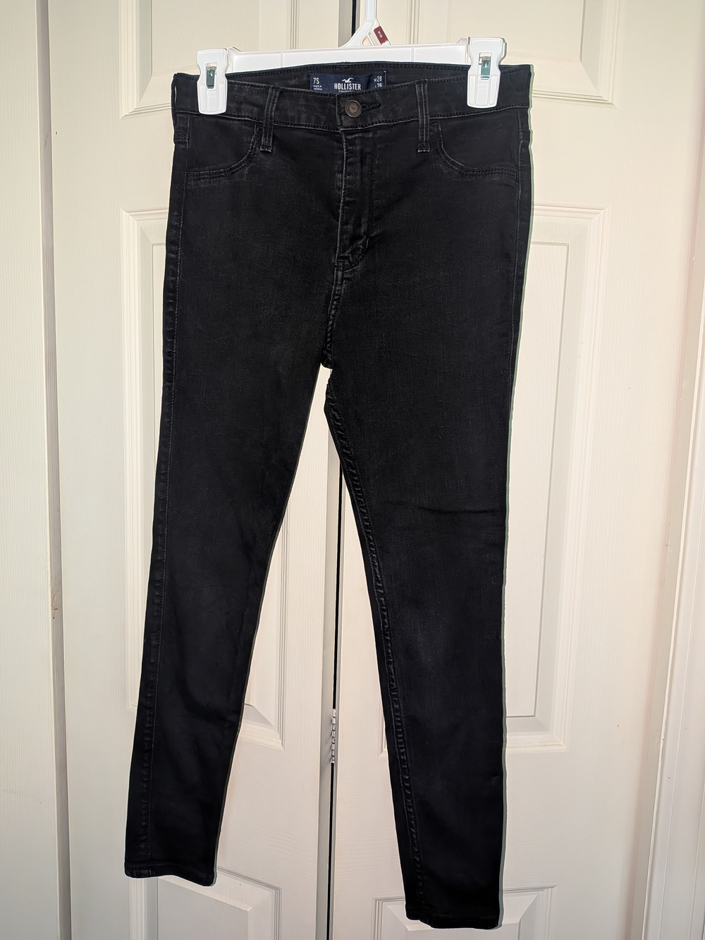 Hollister Black Skinny Jeans - High Rise Fit